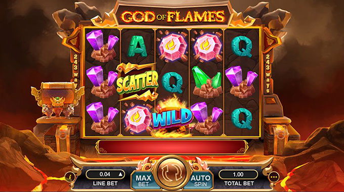 God of flames slot